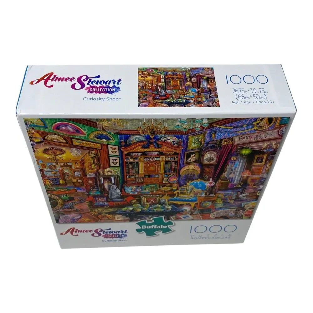 Buffalo Games Aimee Stewart Curiosity Shop 1000 Pc Jigsaw Puzzle Antiques